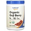 Nutricost, органические ягоды годжи, без добавок, 454 г (1 фунт)