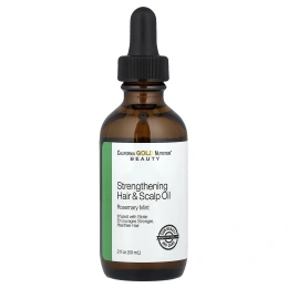 California Gold Nutrition, укрепляющее масло для волос и кожи головы, биотин, розмарин и мята, 59 мл (2 жидк. унции)