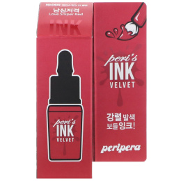 Peripera, Бархатистый карандаш от Peri's, #9 Красный Снайпер Любви, 8 u