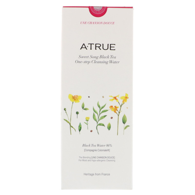 ATrue, Sweet Song Black Tea One-Step Cleansing Water, 300 ml