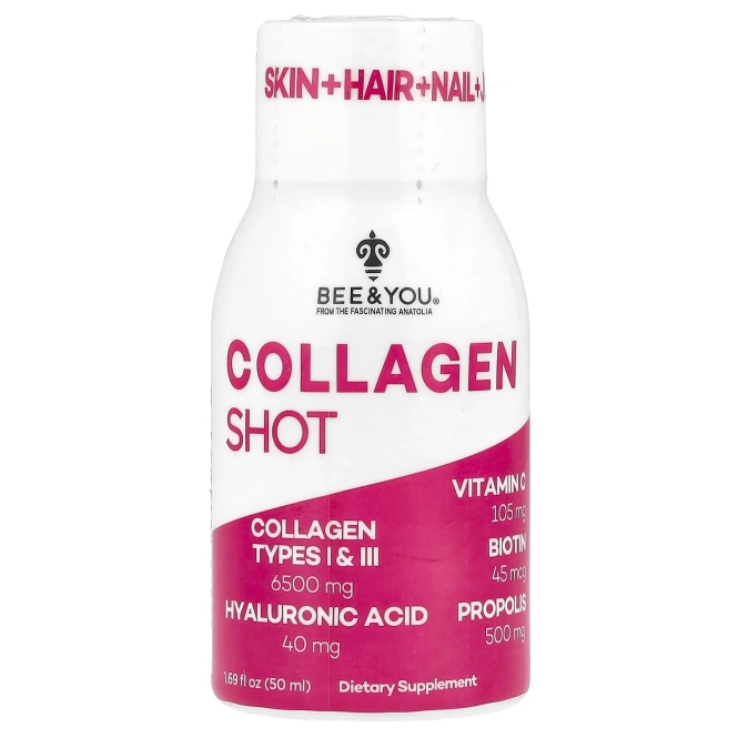 Bee & You, Collagen Shot, 50 мл (1,69 жидк. Унции)
