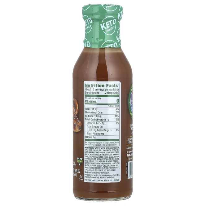Walden Farms, Оригинальный соус для барбекю, 355 мл (12 жидк. унц.)