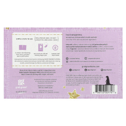 Grab Green, D Dry Sheets, для детей от 5 месяцев, Dreamy Rosewood с эфирными маслами, 80 компостируемых листов