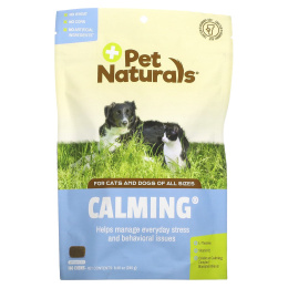 Pet Naturals of Vermont, Успокоительное, Для собак и кошек , 160 жевательных таблеток