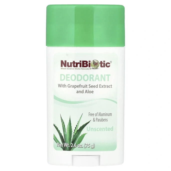 NutriBiotic, дезодорант, без запаха, 75 г (2,6 унции)