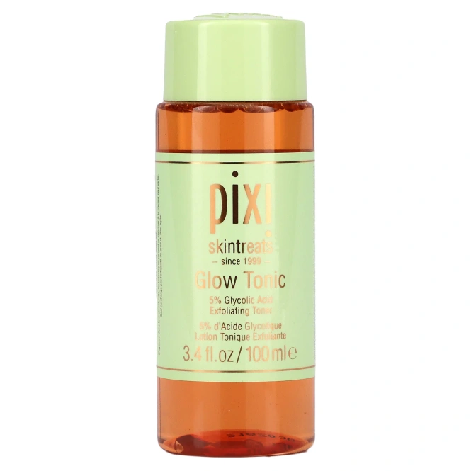 Pixi Beauty, Skintreats, тоник для сияющей кожи, отшелушивающий тоник, для всех типов кожи, 3,4 ж. унц.(100 мл)