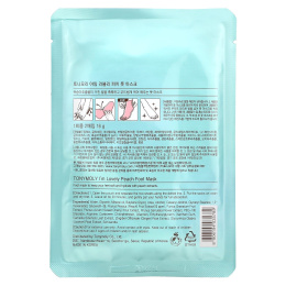 TonyMoly, I'm Lovely Peach, маска для ног, 2 шт., 16 г (0,56 унции)