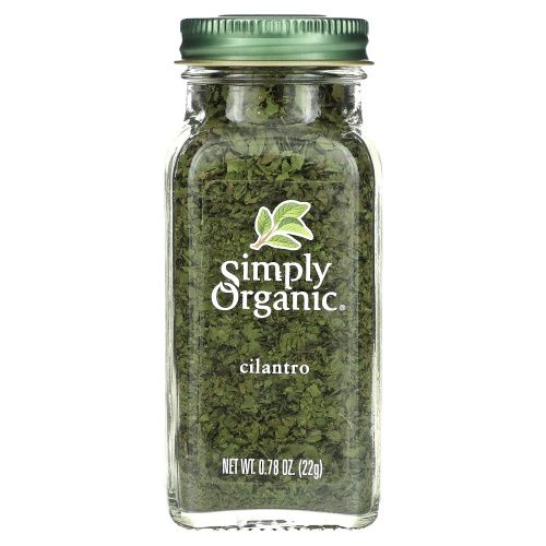 Simply Organic, Кинза, 0.78 унций (22 г)