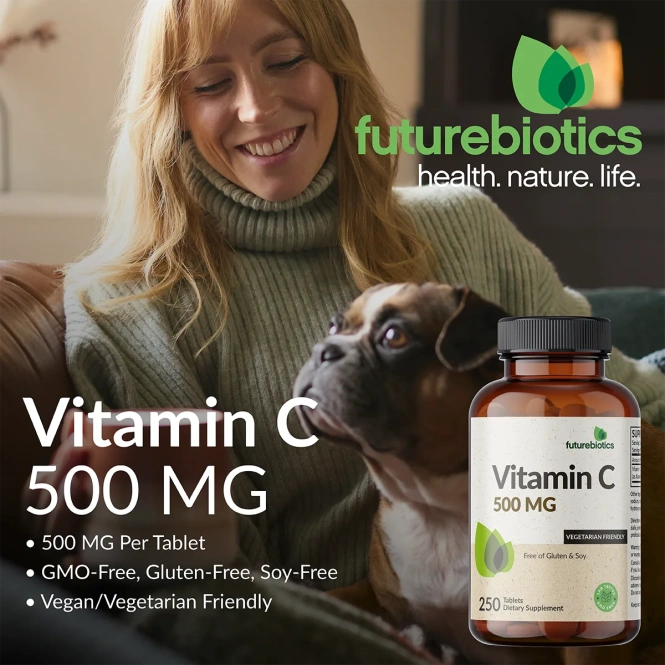 Futurebiotics, витамин C, 500 мг, 120 таблеток
