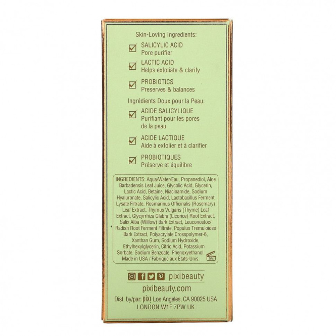 Pixi Beauty, концентрированная очищающая сыворотка, 30 мл (1 жидк. унция)