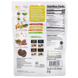 Nature's Wild Organic, All Natural, закуски из фруктов и орехов, фит-шарики, финики + какао + лесные орехи + турецкий кофе, 5,1 унции (144 г)