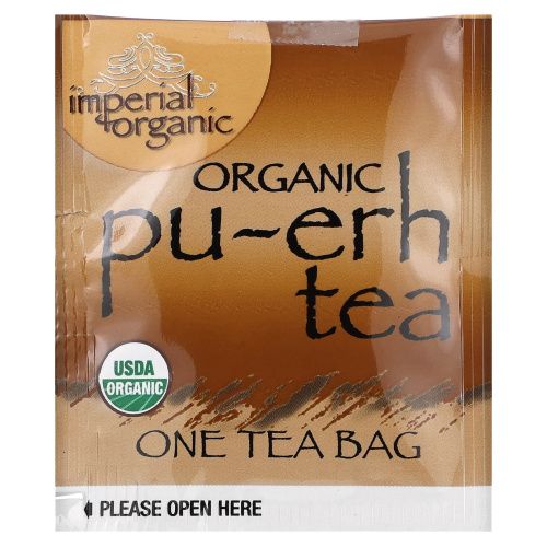 Uncle Lee's Tea, Органический чай пуэр, 18 чайных пакетиков, 1,14 унции (32,4 г)