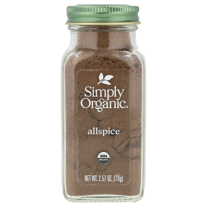 Simply Organic, Душистый перец, 73 г (2,57 унции)