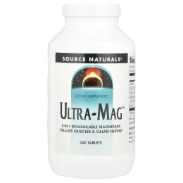 Source Naturals, Ultra-Mag 240 таблеток