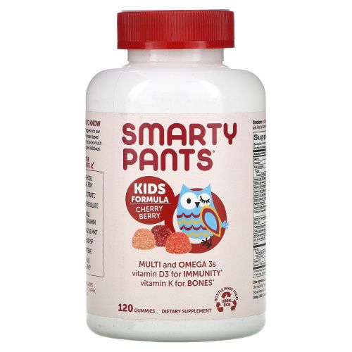 SmartyPants, Kids Complete, Multivitamin, Cherry Berry, 120 Gummies