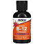 Now Foods, Жидкий B-12, B-комплекс, 2 жидк. унц. (59 мл)