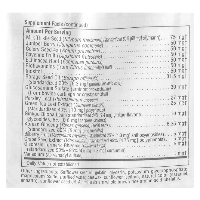 Nature's Plus, Восстановление, мультивитаминная и минеральная добавка, 90 гелевых капсул