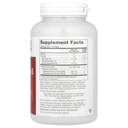 Protocol for Life Balance, Очищенная на молекулярной основе омега-3, 500 ЭПК / 250 ДГК, 180 мягких таблеток