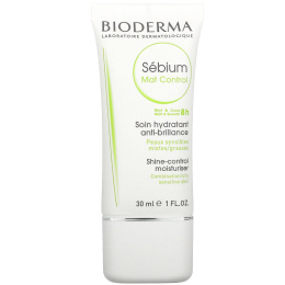 Bioderma, Sebium, увлажняющее средство для контроля блеска, 30 мл (1 жидк. Унция)