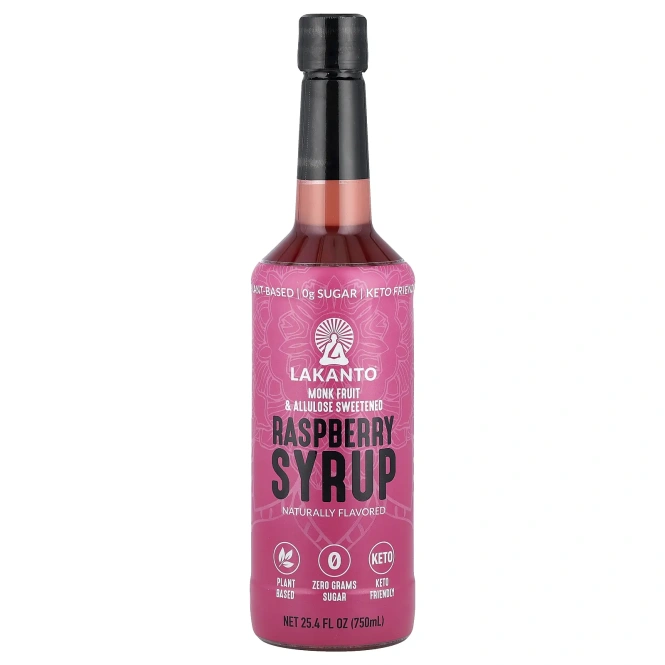 Lakanto, Малиновый сироп, 750 мл (25,4 жидк. Унции)