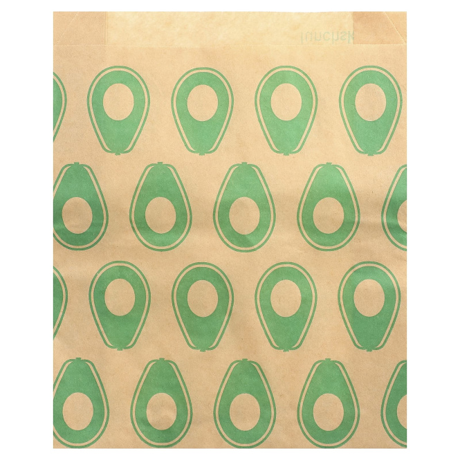 Lunchskins, бумажные пакеты для сэндвичей, со вкусом авокадо, 50 шт.