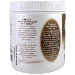 Organic Mushroom Nutrition, Чага, грибной порошок, 7.14 унций (200 г)
