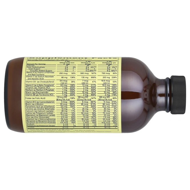 Мультивитаминный и минеральный комплекс, Апельсин/Манго, Multi Vitamin & Mineral, ChildLife, 237 мл