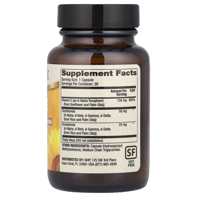 Dr. Mercola, Витамин E, 30 капсул