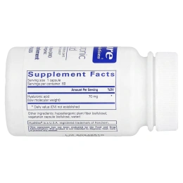 Pure Encapsulations, гиалуроновая кислота, 60 капсул (70 мг в 1 капсуле)
