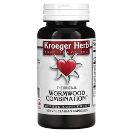 Экстракт полыни Kroeger Herb Wormwood Combination Co, 100 капсул