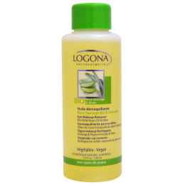 Logona Naturkosmetik, Средство для снятия макияжа глаз, масло дикой розы и алоэ, 3,4 жидких унций (100 мл)