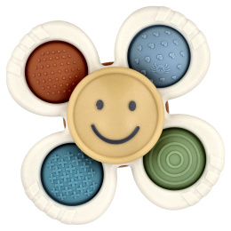 itzy ritzy, Itzy Pop & Whirl™, игрушка для малышей от 6 месяцев, Smile, 1 шт.