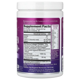 Vitauthority, Collagen Protein+, мультиколлагеновый протеин, матча, 276 г (9,73 унции)