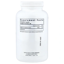 Vital Nutrients, цитрат магния, 200 веганских капсул (150 мг в 1 капсуле)