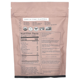 Truvani, Растительный протеин, ванильный чай, 306 г (10,79 унции)