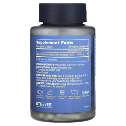 ProHealth Longevity, Uthever, NMN Pro 1000, 1000 мг, 60 капсул (500 мг в 1 капсуле)