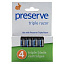 Preserve, Картриджи с тройным лезвием для бритвы 4 шт