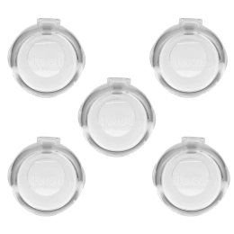 Jool Baby Products, Прозрачные крышки ручек для плит, 5 шт.