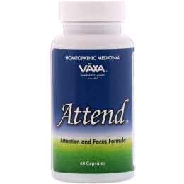 Vaxa International, Attend, 60 капсул