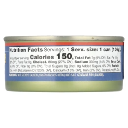 Wild Planet, дикая нерка, с кожицей и костями, 106 г (3,75 унции)