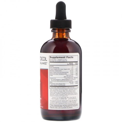 Protocol for Life Balance, Liquid B-12, 5,000 mcg, 4 fl oz (118 ml)