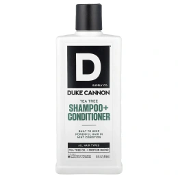 Duke Cannon Supply Co., Шампунь и кондиционер, с чайным деревом, для всех типов волос, 414 мл (14 жидк. Унций)