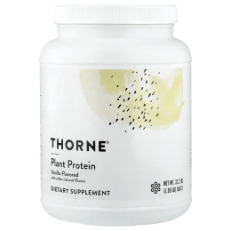 Thorne, растительный протеин, со вкусом ванили, 630 г (1,39 фунта)
