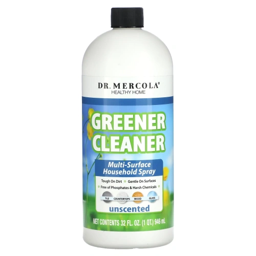 Dr. Mercola, Healthy Home, экологичное чистящее средство, без запаха, 946 мл (32 жидк. унц.)