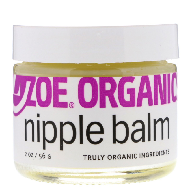 Zoe Organics, Бальзам для сосков, 2 унц. (56 г)