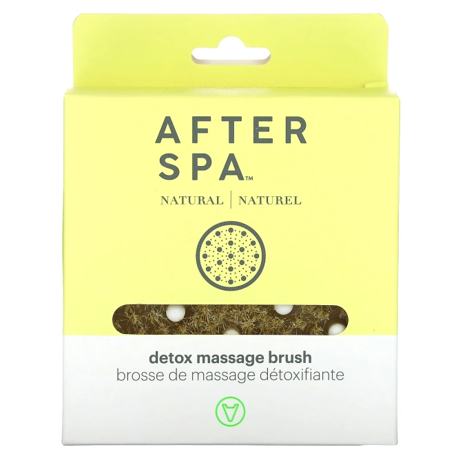 AfterSpa, массажная щетка, для детоксикации, 1 шт.