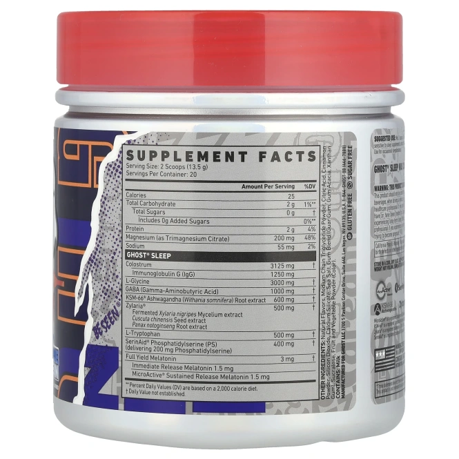 Ghost, Sleep, Blue Dream, 270 г (9,5 унции)