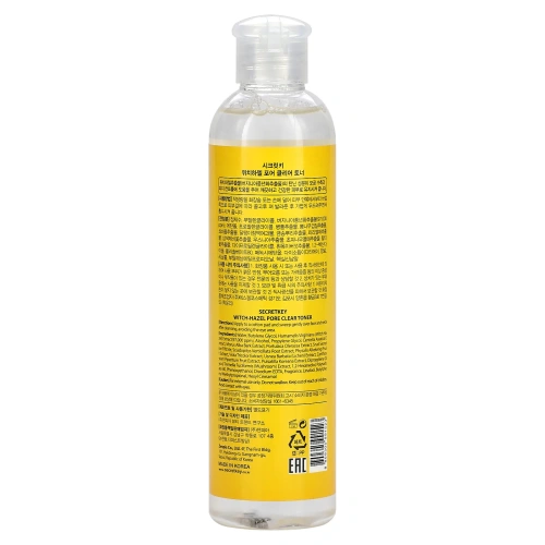 Secret Key, Witch-Hazel Pore Clear Toner, 8.38 fl oz (248 ml)