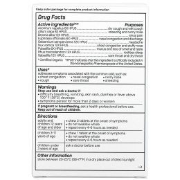 Genexa, Лечение простуды у взрослых, органическое средство против простуды и кашля, со вкусом ягод асаи, 60 жевательных таблеток