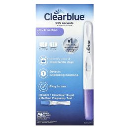 Clearblue, Easy Ovulation Kit, 10 тестов на овуляцию и 1 тест на беременность